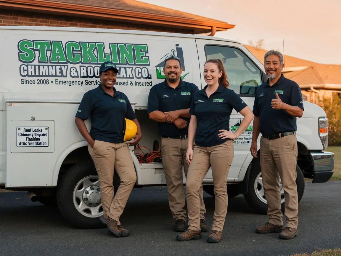 Chimney flashing repair company in New Liberty, KY